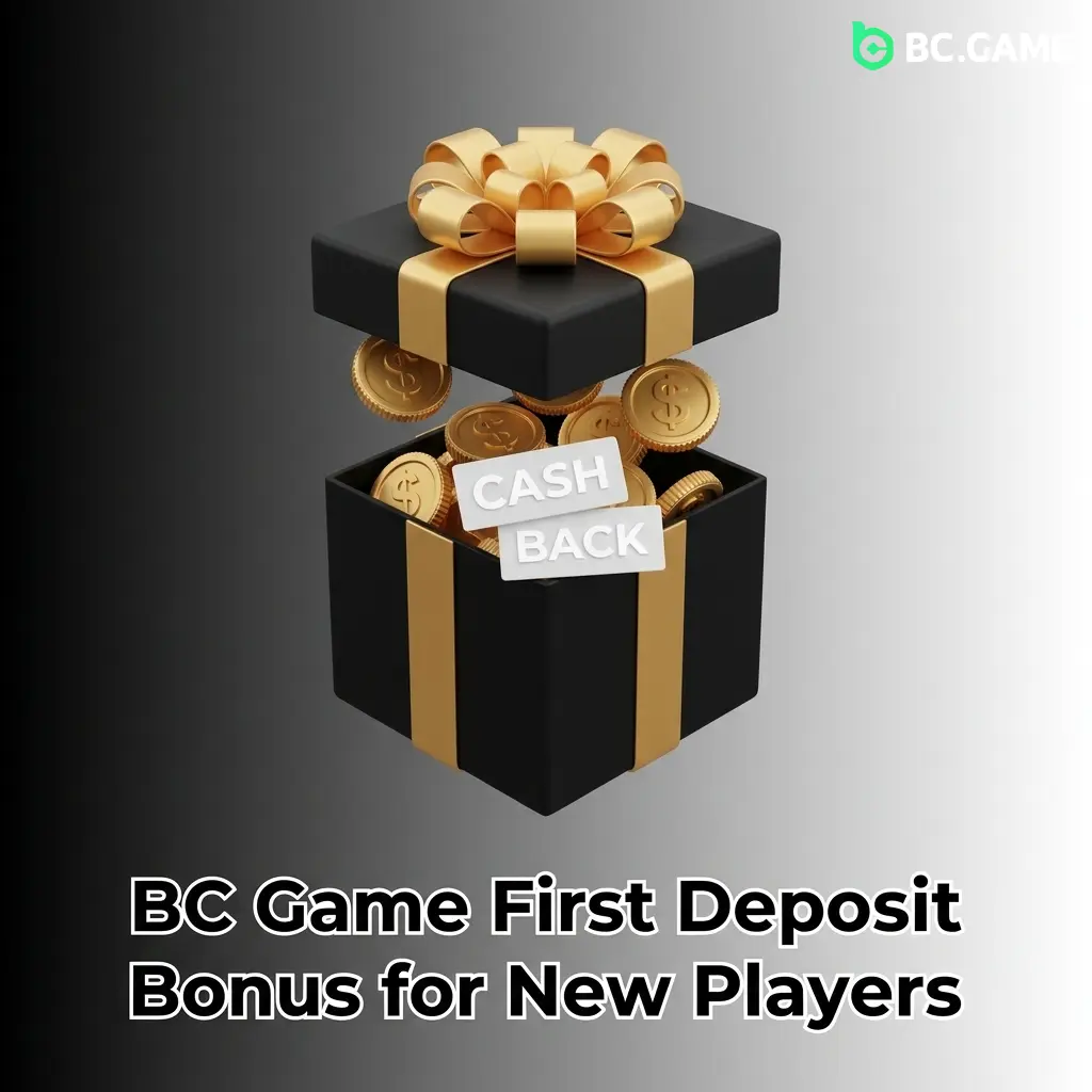 BC Game four-tier rakeback welcome bonus for new players in India, starting with 220% on first deposit