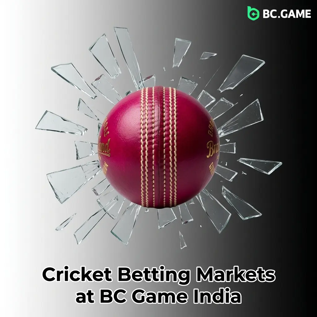 BC Game India cricket betting markets including match winner, top batsman, bowler, and over 30 wagering options