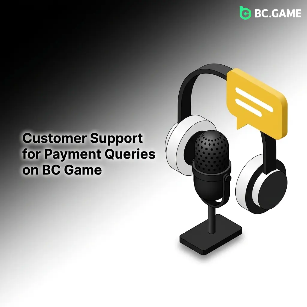 BC Game customer support channels including live chat, email, help centre, and Telegram for payment queries in India