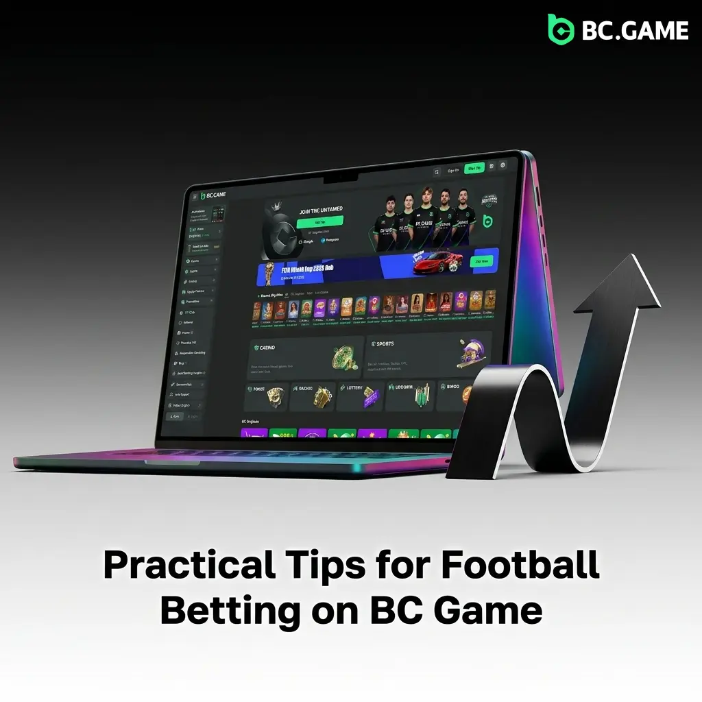 Practical football betting tips on BC Game including bankroll management and team analysis strategies