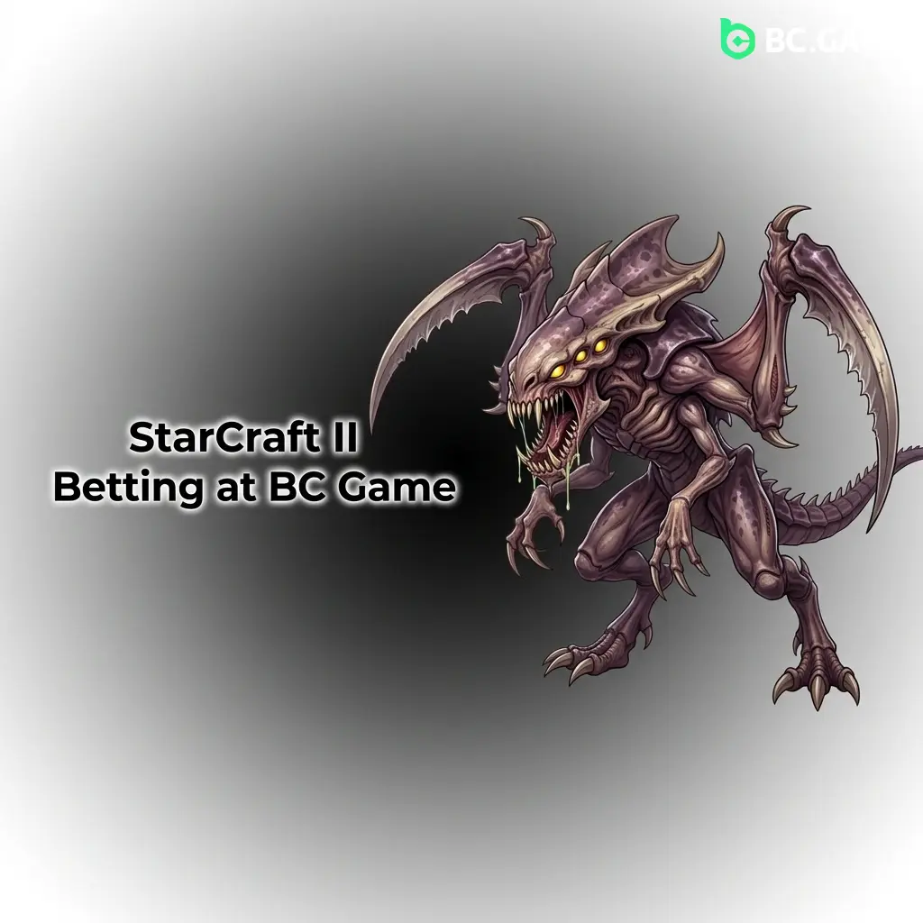 BC Game StarCraft II betting markets including match winner, map winner, and top tournaments like GSL and IEM Katowice