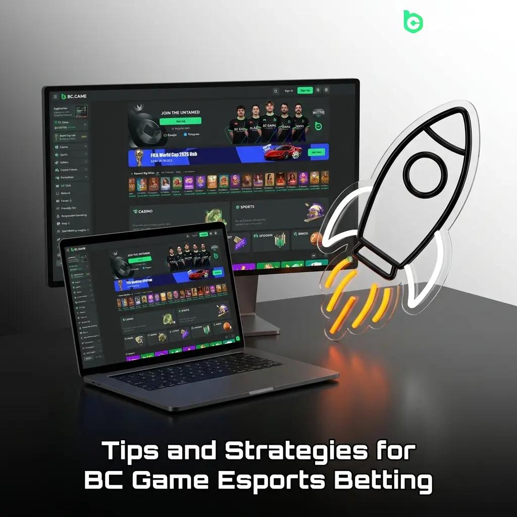 Tips and strategies for BC Game esports betting including bankroll management, live betting, and roster analysis
