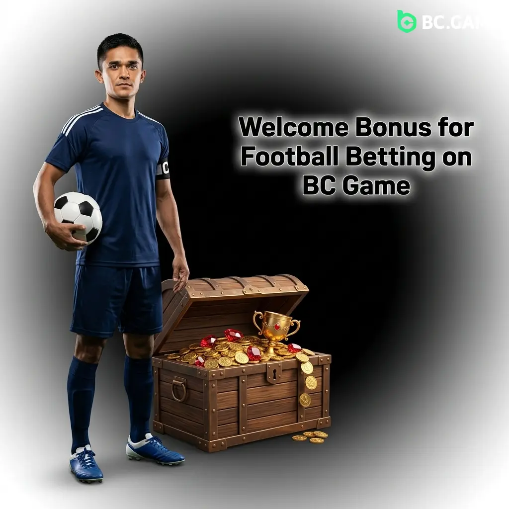 BC Game welcome bonus tiers for football betting showing 220% to 500% rakeback across first four deposits